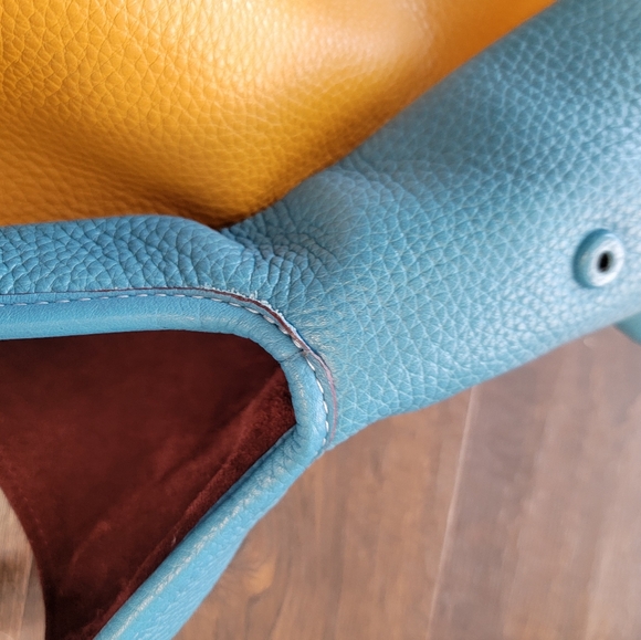 Coach Bandit Hobo 39 Bag - Yellow & Blue - Picture 14 of 16